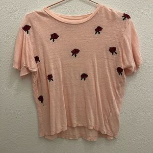 Peach Rose Top